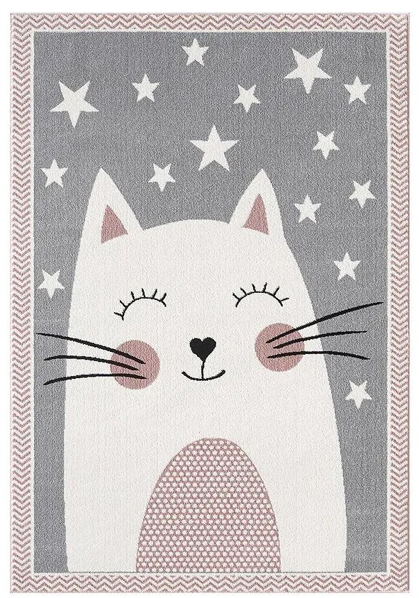 Koberec Frisee Soft Kids 0,8/1,5 F0132 ružová