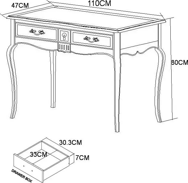 Konzolový stolík Venero 110 cm z masívu čierny/hnedý