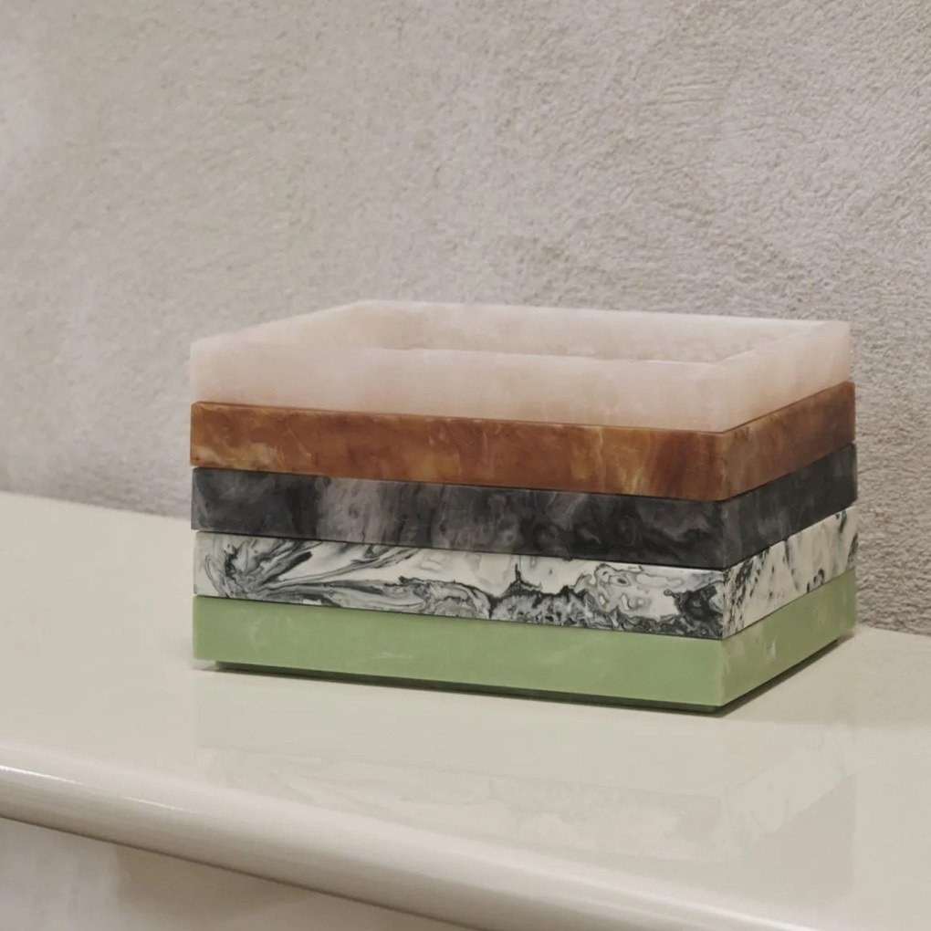Ferm Living Podnos Mist Charcoal 15 × 20 cm
