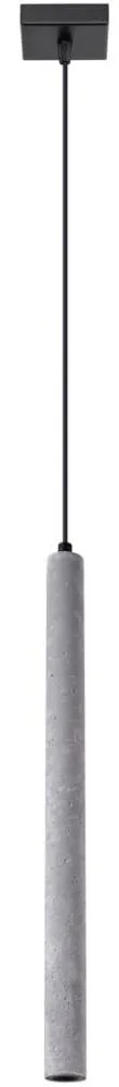 Sollux SL.1271 - Luster na lanku PASTELO 1xG9/8W/230V betón