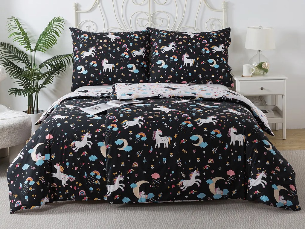 XPOSE® Obliečky do postieľky JEDNOROŽCI DUO