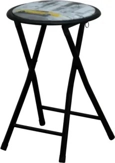 Stolička s motívom ulice New Yorku%