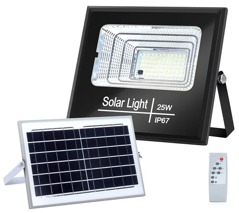 Aigostar B.V. Aigostar - LED Stmievateľný solárny reflektor LED/25W/3,2V IP67 + DO AI0063