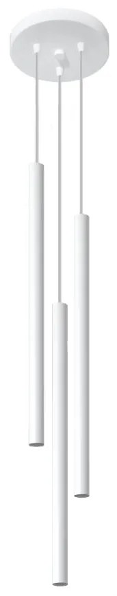 Sollux SL.0467 - Luster na lanku PASTELO 3xG9/8W/230V biela SLX0321