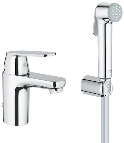Grohe Eurosmart Cosmopolitan umývadlová batéria s bidetovú spŕškou chróm 23125000 G23125000