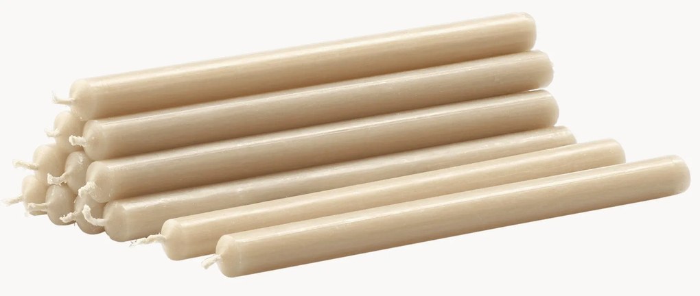 Tenké dlhé sviečky Stoff Nagel, 12 ks