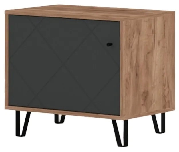 Botník Bilbao 63,4 cm dub Craft Tobacco