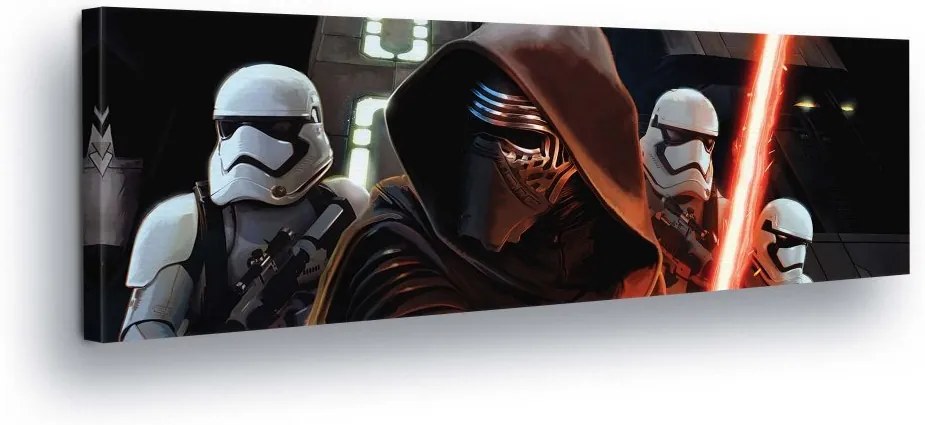 GLIX Obraz na plátne - Star Wars The Power Wakes II 45x145 cm