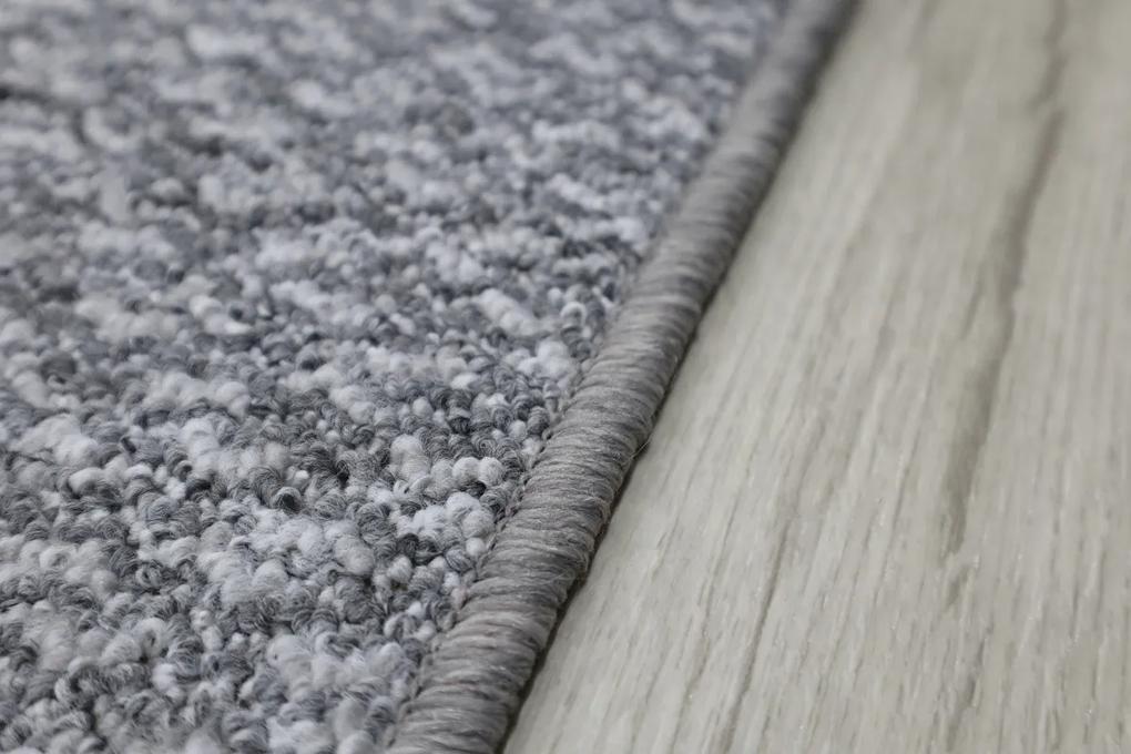 Vopi koberce Kusový koberec Toledo šedé štvorec - 150x150 cm