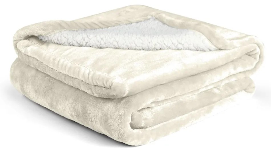 Polášek Mikroflanelová deka s barančekom - Tmavošedá | 150 x 200 cm