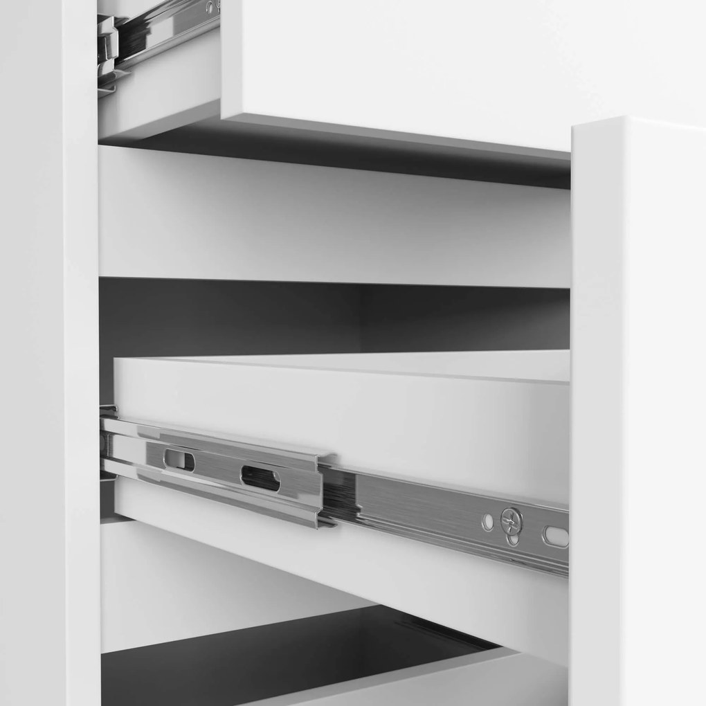 Komoda CL4 40 cm biela