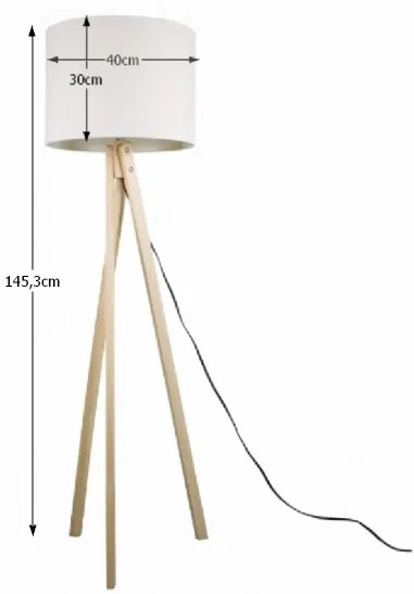 Stojaca lampa LILA Typ 6 Tempo Kondela