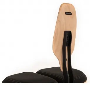 NESEDA Standard pracovná stolička Čierna