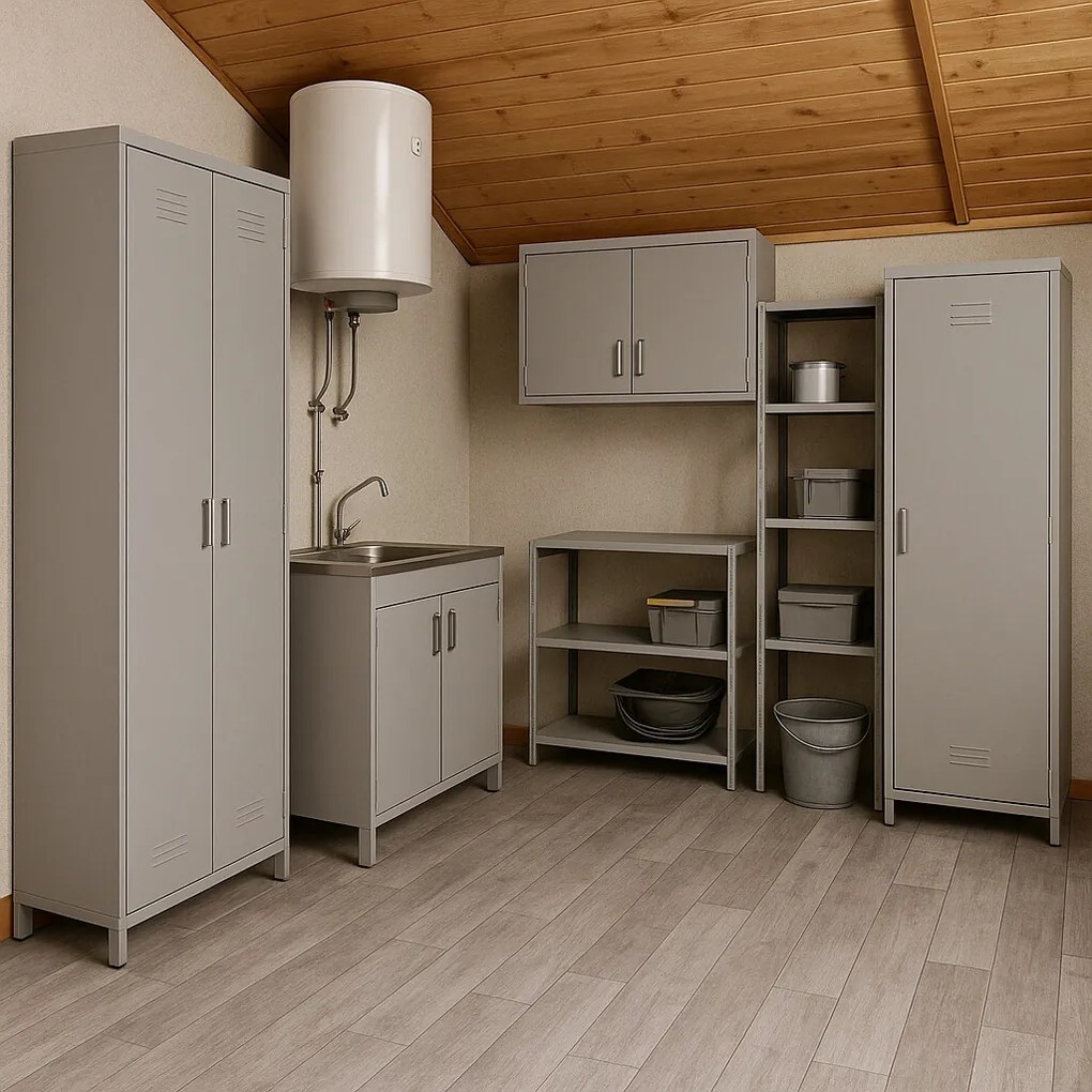 Multi-decor, PVC podlaha - lino AladinTex Štart 323 dub béžovošedý, na mieru, šíře 2m, béžová, bez podkladu, detská izba