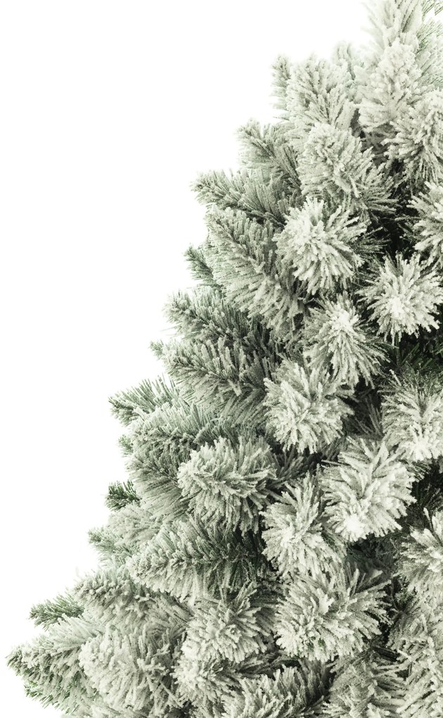 TRENDIE Vianočný stromček Borovica zasnežená na pníku 160 cm