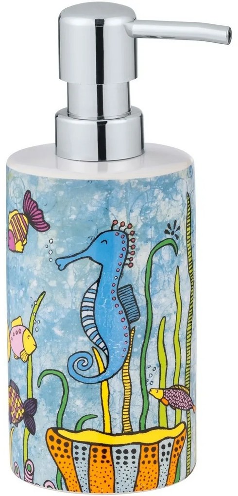 Wenko Keramický dávkovač mydla Rollin'Art Ocean Life 360 ml