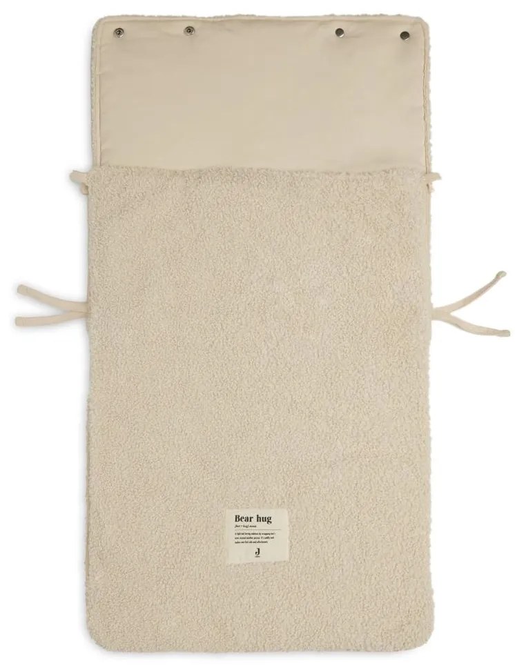 Jollein - Vak do autosedačky BOUCLE 42x82 cm Boucle Naturel