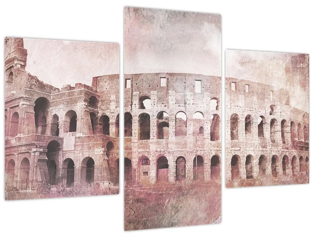 Obraz - Vintage pohľadnice mesta N⁰2 (90x60 cm)