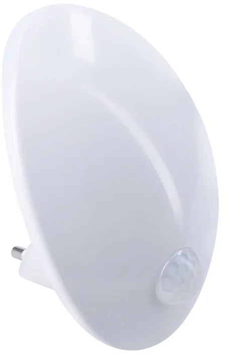 SOLIGHT LED nočné svetielko s pohybovým a svetelným sensorom 0,7W, 3000K, 230V