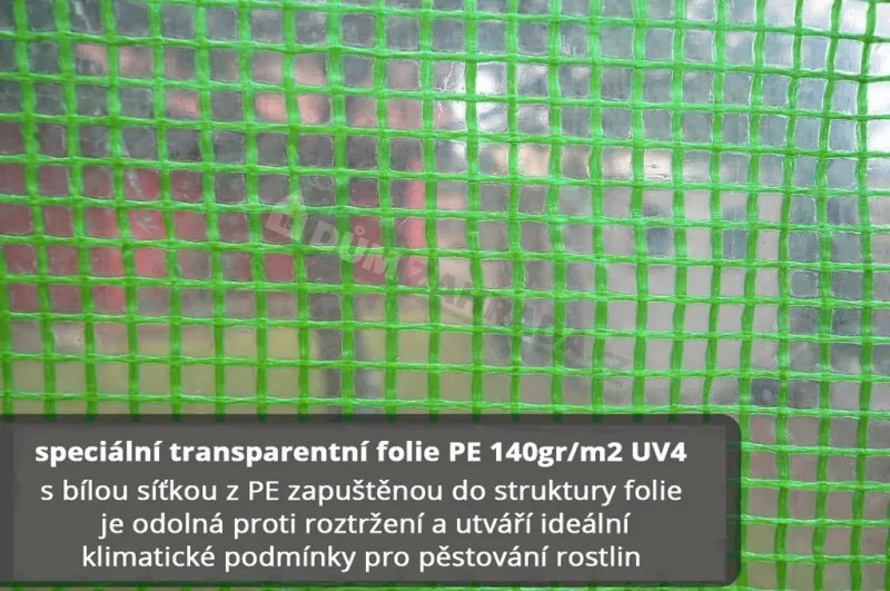 Záhradný fóliovník zelený 2x3m Focus Garden