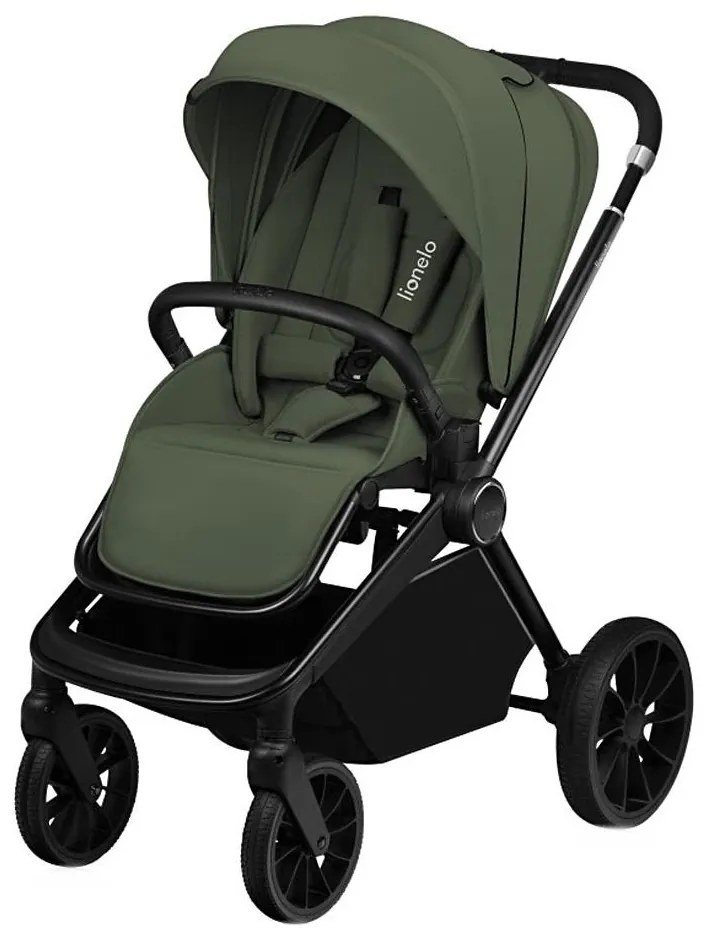 Lionelo - športový kočík MIKA PLUS olivovo zelený