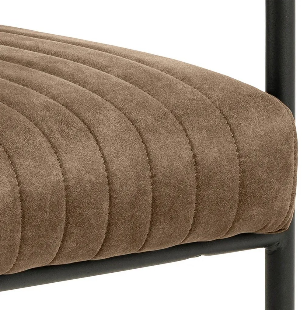 Designová jídelní židle ADELE II hnědá/černá