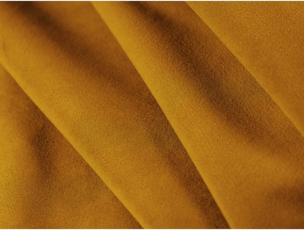 Žltá pohovka 228 cm Lupine – Micadoni Home