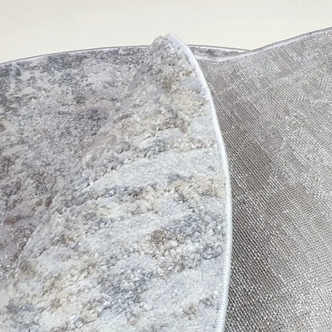 Koberec Bellavista 280-25 béžový  / sivý - kruh