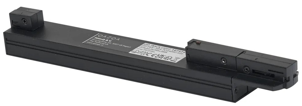 Moderné čierne stropné svietidlo pre 1-fázový koľajnicový systém 5W 370 lm 3000K - Iconic Tsiri