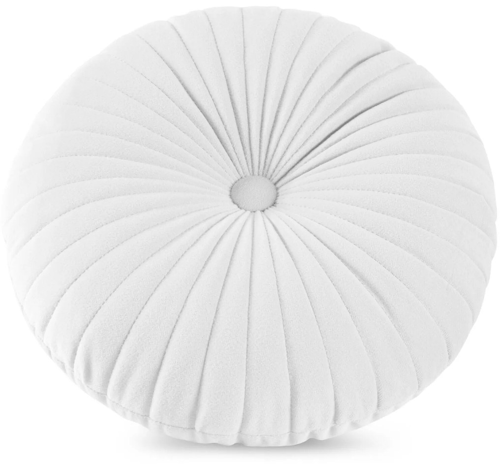 DEKORAČNÝ VANKÚŠ VELVET68 (FI) 40 CM BIELA