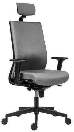 Kancelárska stolička Titan, sivá