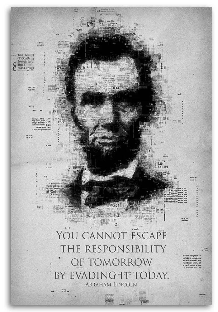 Gario Obraz na plátne Prezident Abraham Lincoln - Gab Fernando Rozmery: 40 x 60 cm