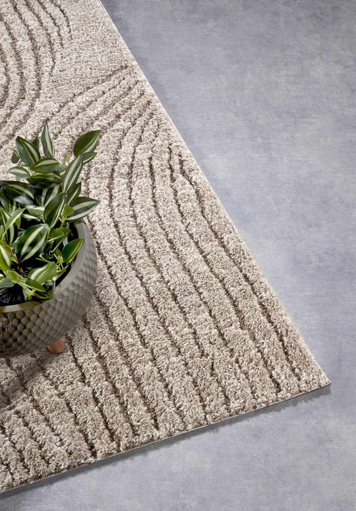 Behúň Gallery 106084 Beige z kolekcie Elle, 80x240, béžová, obývacia izba, ELLE Decoration