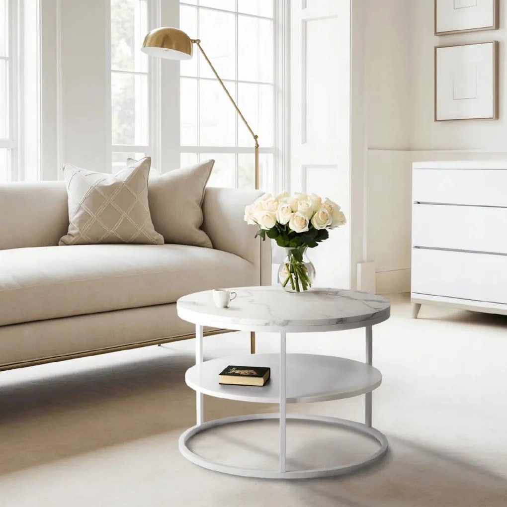 PROXIMA.store - Nadčasový okrúhly konferenčný stolík BEST FARBA: čierna