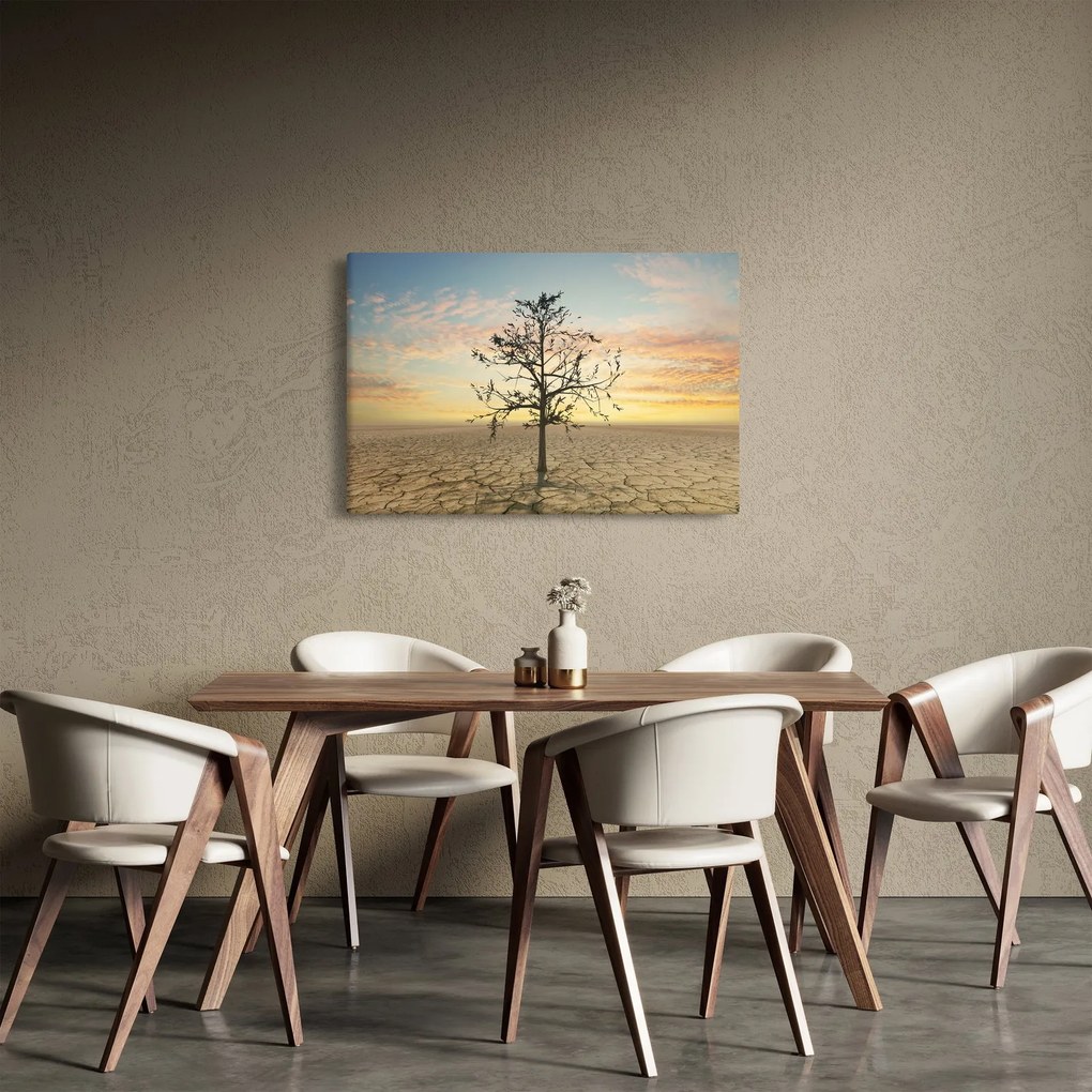 Obraz - Strom na púšti (90x60 cm)