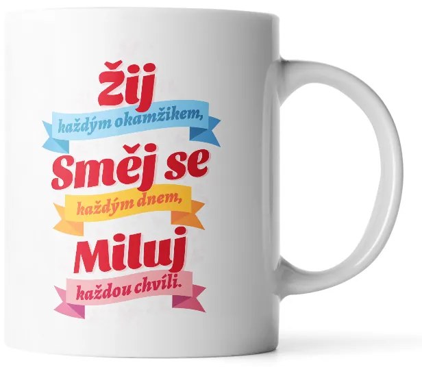 Sablio Hrnek Žij, Směj se, Miluj - 200 ml - espresso