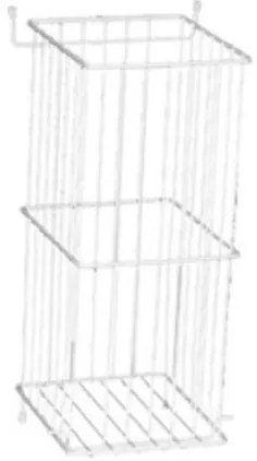 Kolo Rekord príslušenstvo koš na prádlo 28x20x52 cm biela 88416000