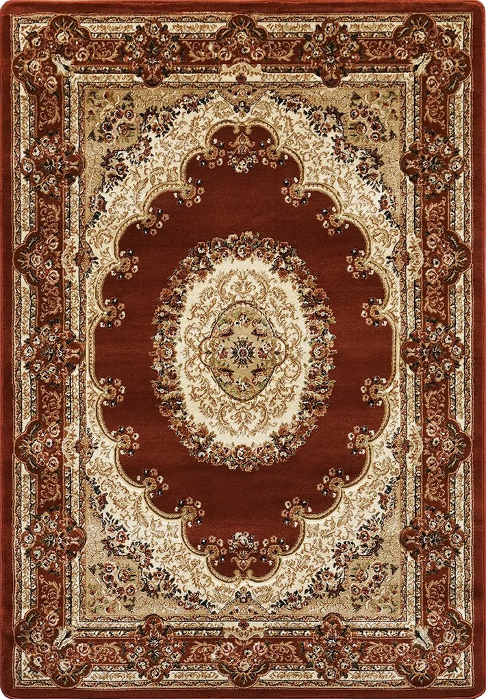Koberec Adora 5547 VIZON – béžový obdĺžnikový koberec s vzorom Rozmer: 180x260 cm