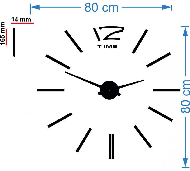 Sentop Drevené  nástenné hodiny z preglejky D003 HONEYX topoľ aj biele