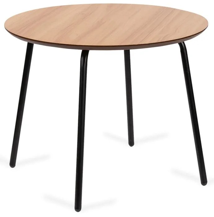 Okrúhle konferenčné stolíky v prírodnej farbe v súprave 2 ks ø 55 cm Luke – Bonami Essentials