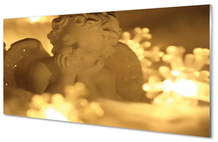 Obraz na akrylátovom skle Ležiaci anjel svetla 120x60 cm