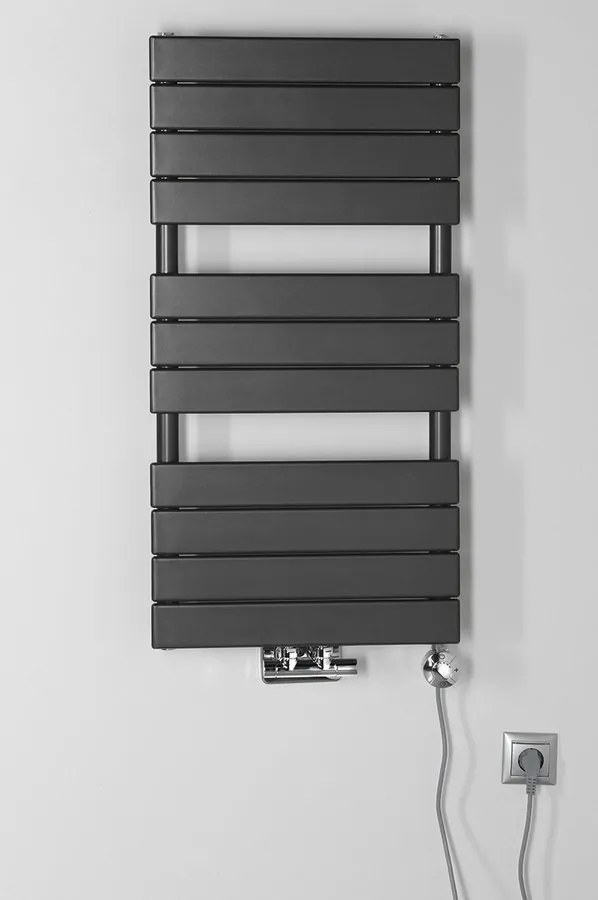 Aqualine Aqualine, BONDI vykurovacie teleso 450x934mm, antracit, DC405T