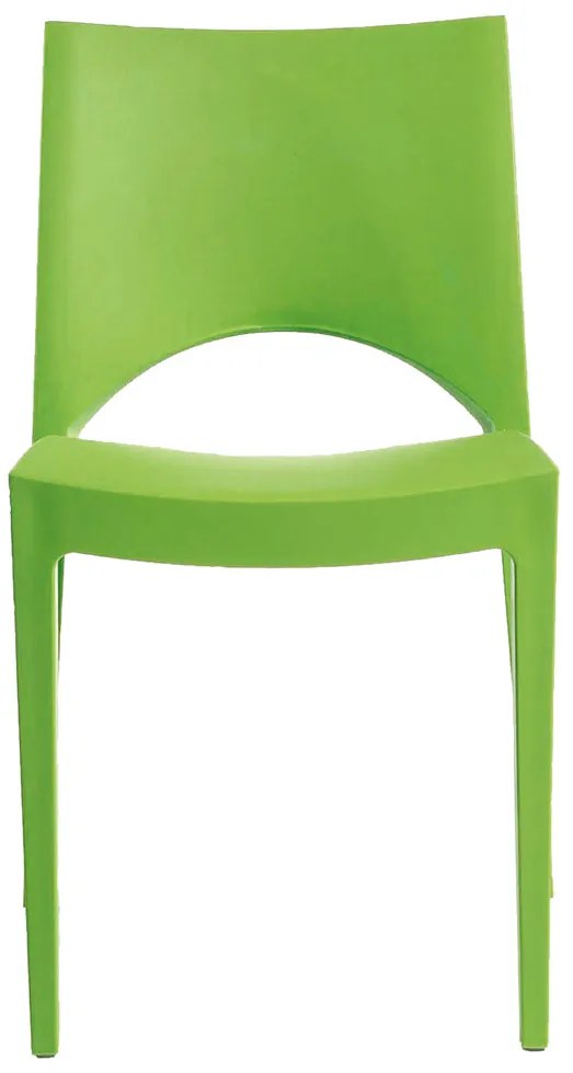 Stima Plastová stolička PARIS Vyberte odtieň ->: Verde - zelená