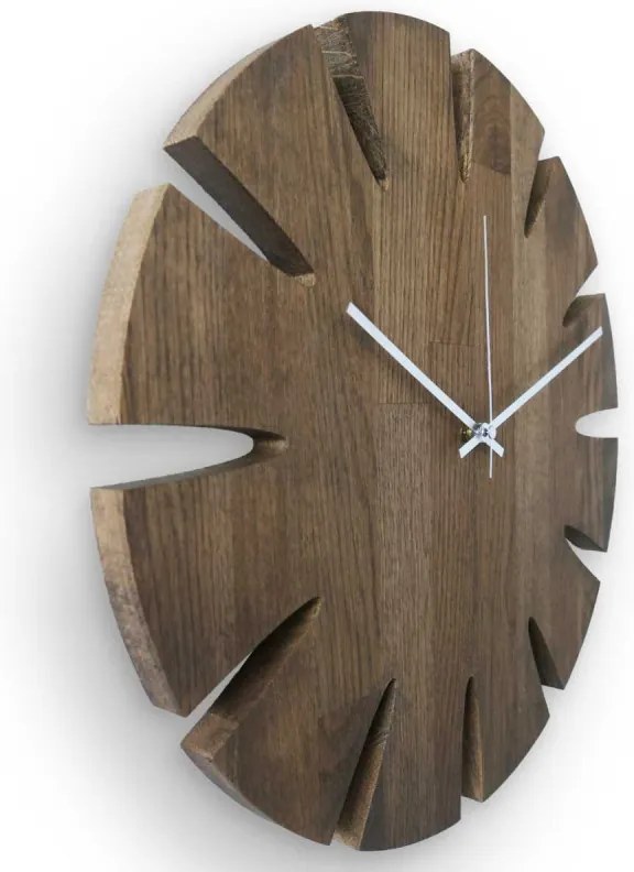 Luxusné dubové nástenné hodiny I SENTOP MAS014-TERA