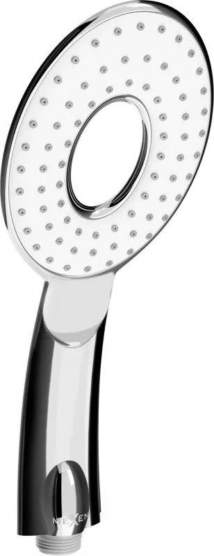 Mexen R-73 sprchová rúčka 1-funkčná, chróm/biela - 79573-02