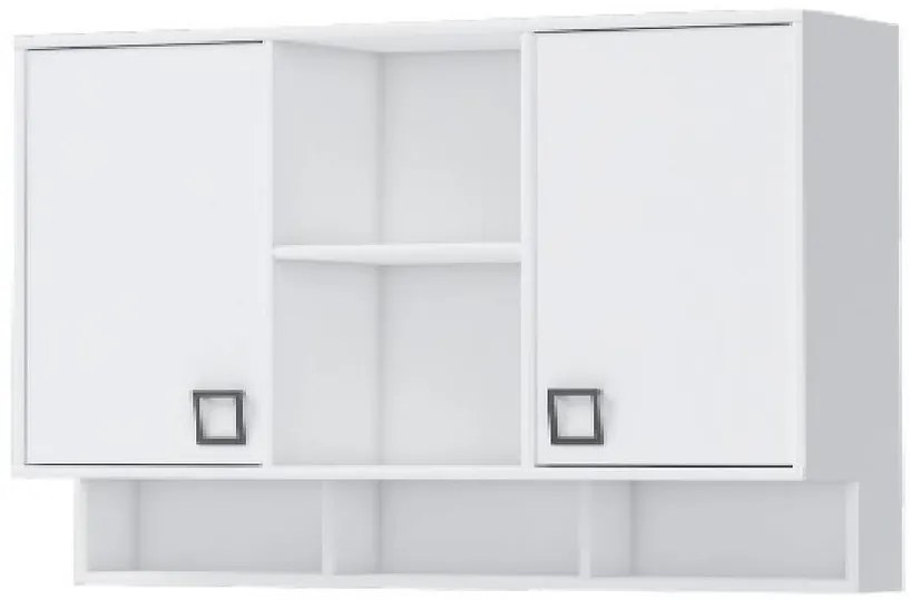 Závesná skrinka Kiki MRS-BE/KI-15 white/white