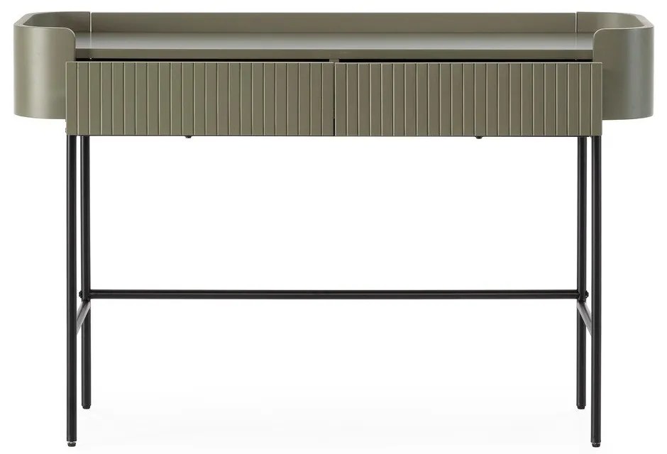 Khaki konzolový stolík 40x120 cm Willa – MOME