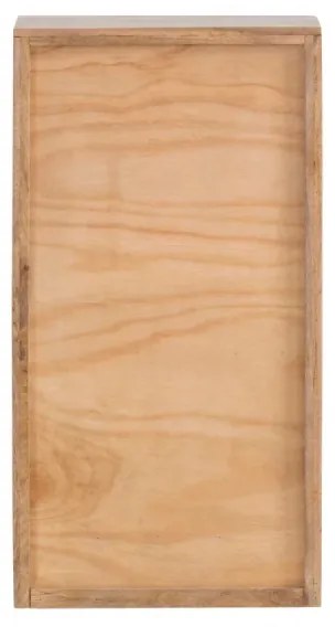 furniture-nabytek.cz - Masívna kúpeľňová spodná skrinka Delhi z mangového dreva, lakovaná, hnedá – 43×30×80 cm