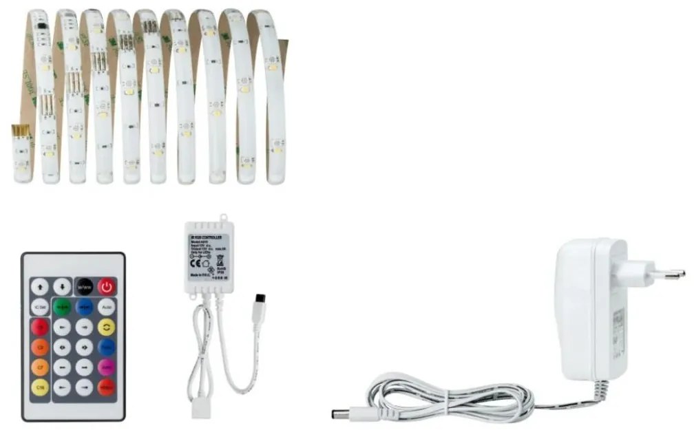 Paulmann 70696 - LED RGBW/8W Stmievateľný pásik DIGITAL 3m 230V + DO