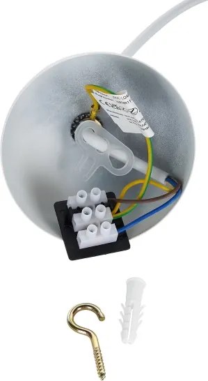 Brilagi - Závesné svietidlo na lanku WABI SABI 1xE27/40W/230V priemer 50 cm biela